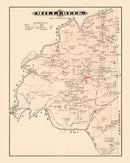Vintage Map of Millcreek, Pennsylvania 1877