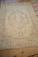2x3.5 Vintage Distressed Oushak Rug