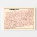 Vintage Map of Limestone, Pennsylvania 1877