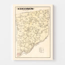 Vintage Map of Redbank, Pennsylvania 1877