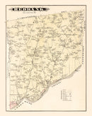 Vintage Map of Redbank, Pennsylvania 1877