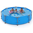 690/978/1158/1617 Gal Outdoor Family Swimming Pool with Metal Frame by LJGDeals