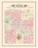 Vintage Map of Sarcoxie Township, Jasper County, Missouri 1895