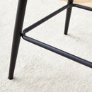 Modern Bar Chair Rounded Backrest (Set of 2) by HouseOfZazla