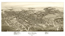 Vintage Map of Du Bois, Pennsylvania 1895