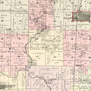 Vintage Map of Preston Township, Jasper County, Missouri 1895