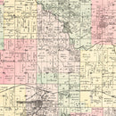 Vintage Map of Mineral Township, Washington County, Missouri 1895