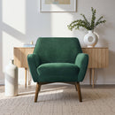 Panom Forest Velvet Accent Chair