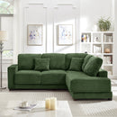 93" Sectional Sofa, L Shaped Sofa Couch