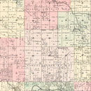 Vintage Map of Madison Township, Jasper County, Missouri 1895