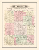 Vintage Map of Madison Township, Jasper County, Missouri 1895