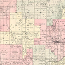 Vintage Map of Jasper Township, Jasper County, Missouri 1895