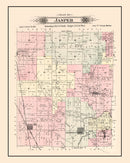 Vintage Map of Jasper Township, Jasper County, Missouri 1895