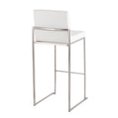Fuji - Contemporary And Modern Elegance High Back Barstool by HouseOfZazla