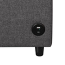 Pull Out Sofa Bed Loveseat Sleeper With Twin Size Memory Mattress With Two USB Ports For Living Room Spaces by HouseOfZazla