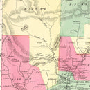 Vintage Map of Stamford Township, Bennington County, Vermont 1869