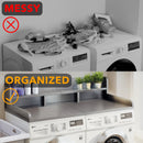 Washer Dryer Countertop with Non-slip Pads, Gray
