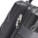 14"/20" 2 Pcs/Set ABS Spinner Wheel Luggage, Dark Gray