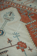 7.5x10 Vintage Distressed Oushak Carpet