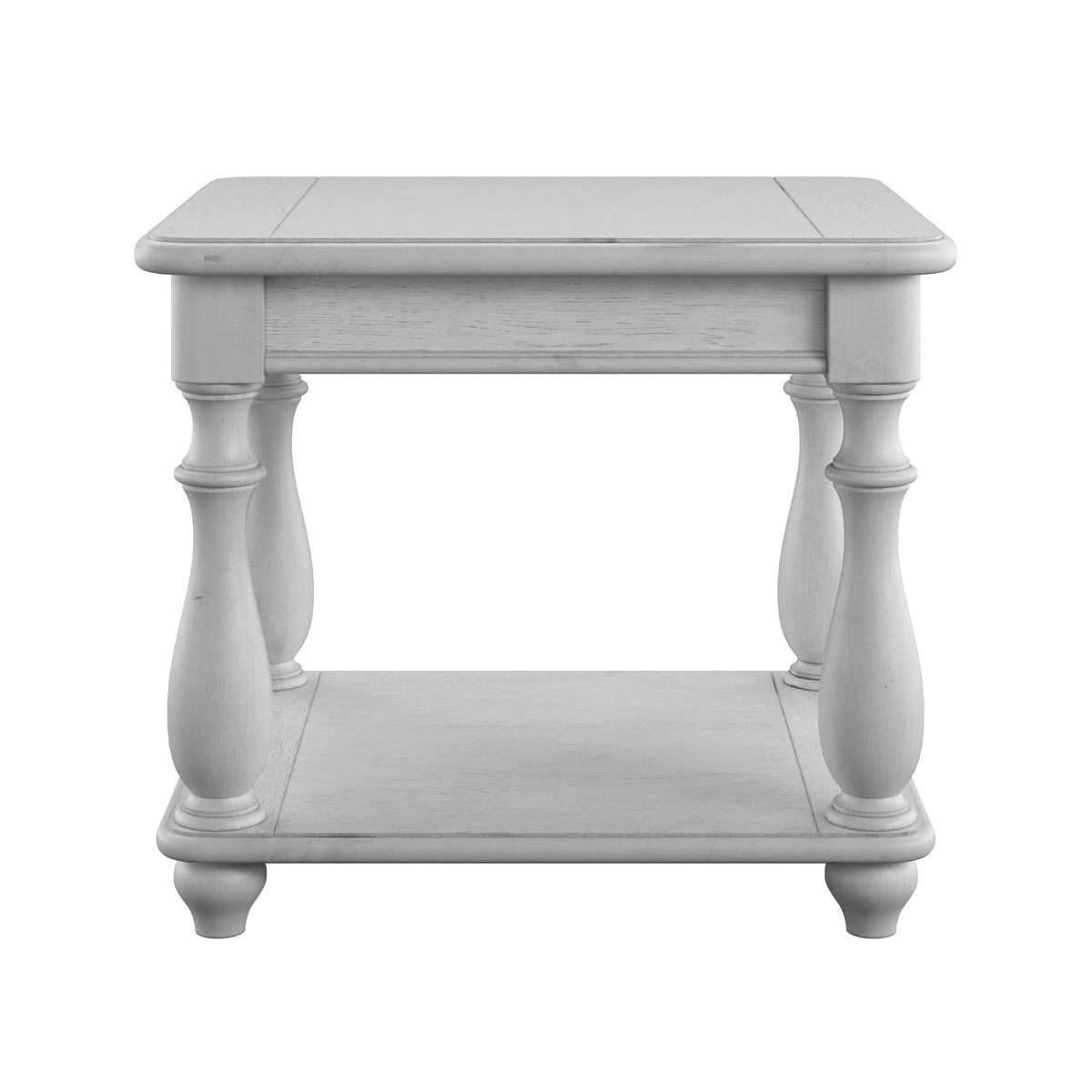 Square End Table - Gray, photo 5 of 6