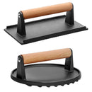 Cast Iron Grill Press for Burgers and Bacon by LJGDeals