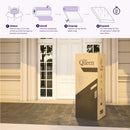 Isabella - 14" Hybrid Pillow Top Mattress by Unique Piece Furniture