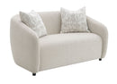 Etienne - Loveseat With 3 Pillows - Beige by Unique Piece Furniture