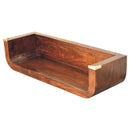 Indira - Floating Console Table - Walnut by HouseOfZazla