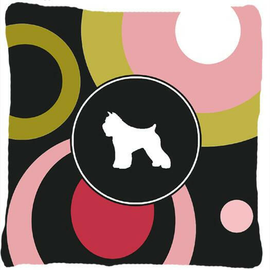 Bouvier des Flandres Decorative   Canvas Fabric Pillow