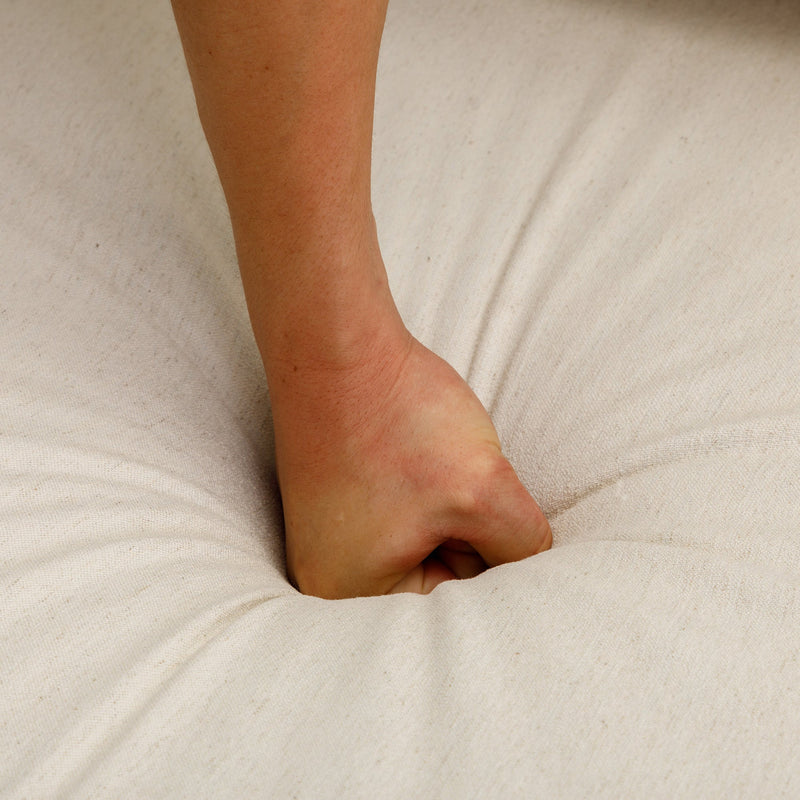 3 Seat Module Sectional Sofa Couch With 2 Ottoman,Seat Cushion and Back Cushion Removable and Washable,Cream