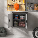 Metal Tool Garage Storage Cabinet with 2 Doors and Lock by HouseOfZazla
