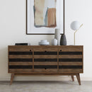 Clarkson - Sideboard Buffet - Rustic Natural Aged Brown by HouseOfZazla