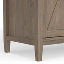 Ela - Sideboard With Wine Storage - Smoky Brown by Unique Piece Furniture
