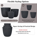 U_STYLE Lightweight MGO Planter Set of 3 by HouseOfZazla
