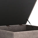 Owen - Multifunctional Square Coffee Table Storage Ottoman by HouseOfZazla