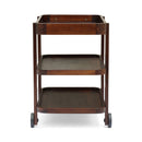 Home Selleck - Bar Cart - Mahogany by HouseOfZazla