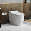 Smart Toilet Bidet Combo with Foot Sensor and Remote Control by HouseOfZazla