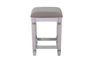 Console Table With 4 Stools - Antique White by HouseOfZazla