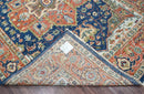 6x9 Navy LoomBloom Hand Knotted Arts & Crafts Oushak 100% Wool Oriental Area Rug