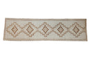 3x11 Vintage Distressed Kars Rug Runner