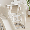 Toddler Slide Kids Playground With Basketball Hoop And Swing by HouseOfZazla