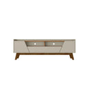 Marcus - TV Stand With 4 Shelves And Soft Close Doors by HouseOfZazla
