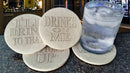 Drink Phrases Drink Coasters