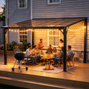 12x10 FT Hardtop Gazebo