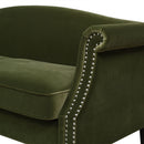 Elaine - Camel Back Small Space Sofa by HouseOfZazla
