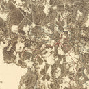 Vintage Map of the Battle of Spottsylvania Court House, 1869
