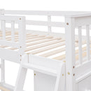 Bunk Bed With 6 Drawers And Flexible Shelves, Bottom Bed With Wheels by HouseOfZazla