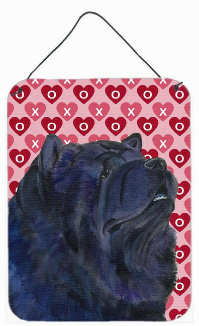 Chow Chow Hearts Love and Valentine's Day Portrait Wall or Door Hanging Prints