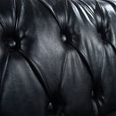 Man Cave 84.65' Arm Chesterfield Three Seater Sofa