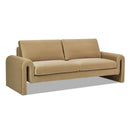 Mason - Arched Arm Sofa - Camel Brown Beige by HouseOfZazla